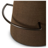 Cannes Swivel Counter Stool, Crypton Nomad Mushroom by Four Hands — DET_1