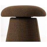 Cannes Swivel Counter Stool, Crypton Nomad Mushroom by Four Hands — DET_1
