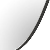 Contour Wall Mirror, Gunmetal by Four Hands