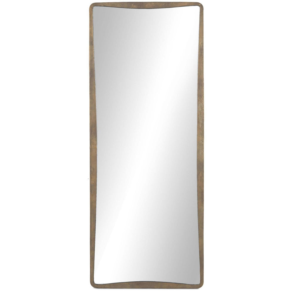 Regis Floor Mirror, Antiqued Brass by Four Hands-Accessories-High Fashion Home