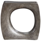 Valira Accent Table, Antique Silver-Furniture - Accent Tables-High Fashion Home