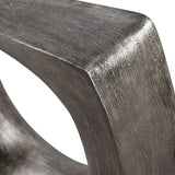 Valira Accent Table, Antique Silver-Furniture - Accent Tables-High Fashion Home