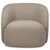 Laurrey Swivel Chair, Alcala Taupe by Four Hands