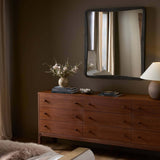 Regis Wall Mirror, Hammered Grey by Four Hands