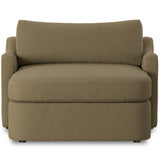 Aurelia Chaise Lounge, Broadway Olive by Amber Lewis x Four Hands-Furniture - Chairs-High Fashion Home