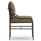 Segovia Outdoor Dining Chair, Alessi Fawn, Set of 2 by Four Hands