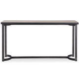 Basuto Console Table, Light Gray-Furniture - Accent Tables-High Fashion Home