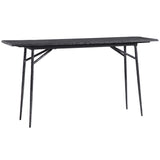 Kaduna Console Table, Black Slate
