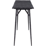 Kaduna Console Table, Black Slate