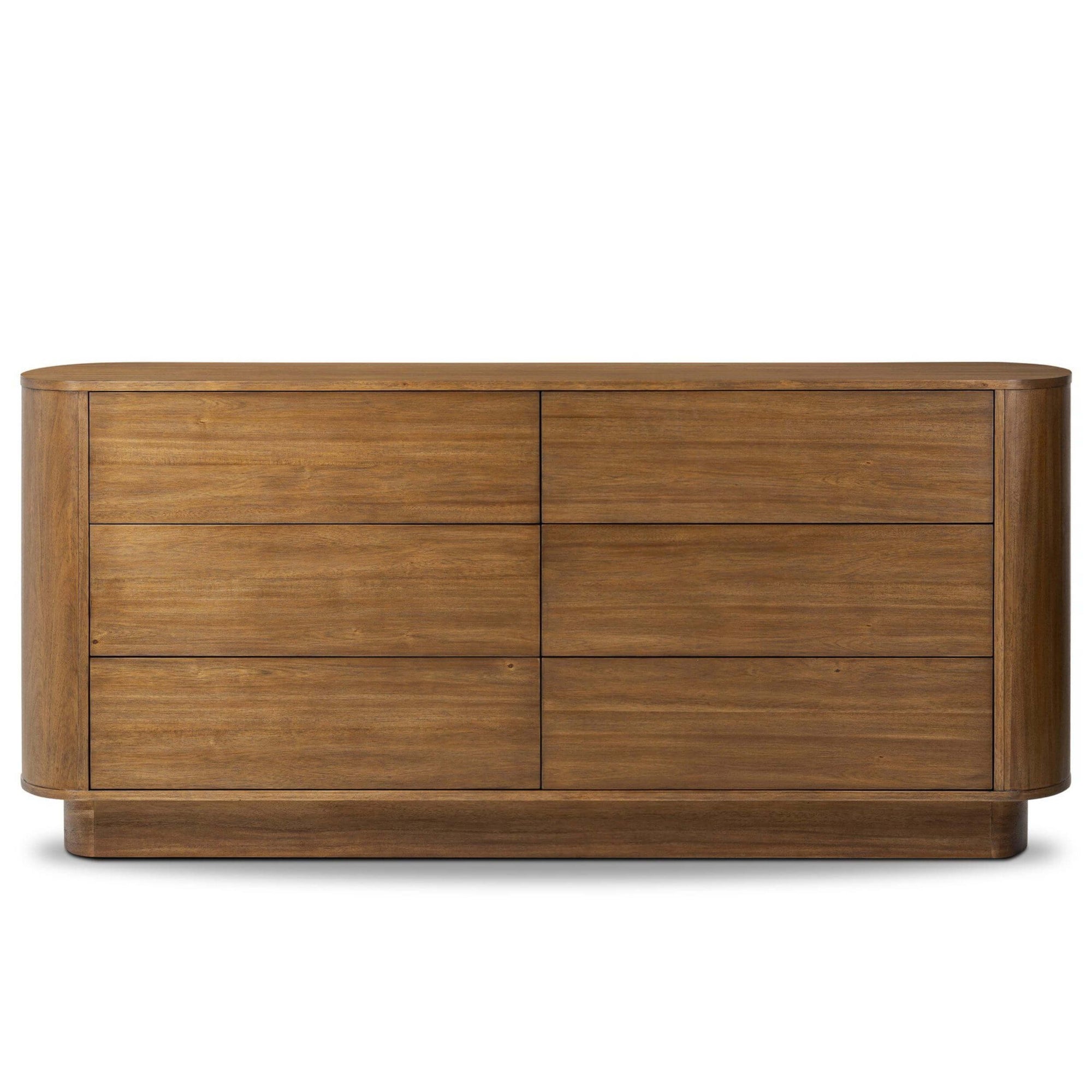 6 drawer brown dresser Traditional Vivienne 6-Drawer Solid Wood Dresser