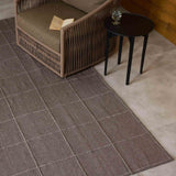 Carmine Outdoor Rug, Caarmine Mineral by Four Hands
