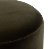 Sinclair Fringe Ottoman, Surrey Olive by Four Hands