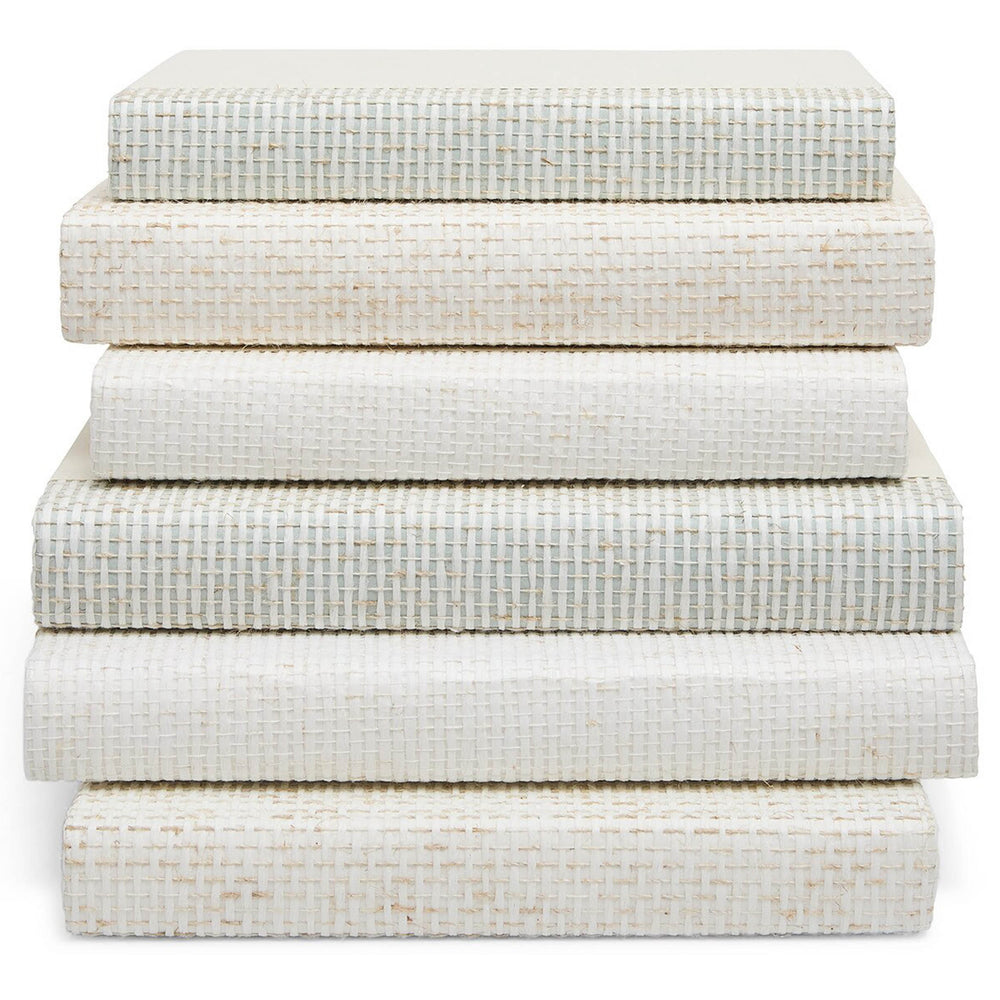 Florence Book Stack, White-Accessories-High Fashion Home