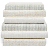 Florence Book Stack, White-Accessories-High Fashion Home