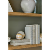Portofino Book Stack, Grey-Accessories-High Fashion Home