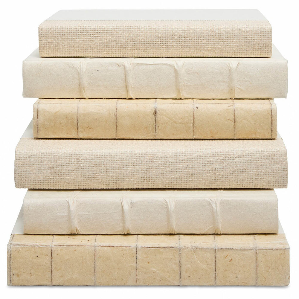 Peabody Book Stack, Natural-Accessories-High Fashion Home