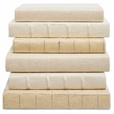 Peabody Book Stack, Natural-Accessories-High Fashion Home