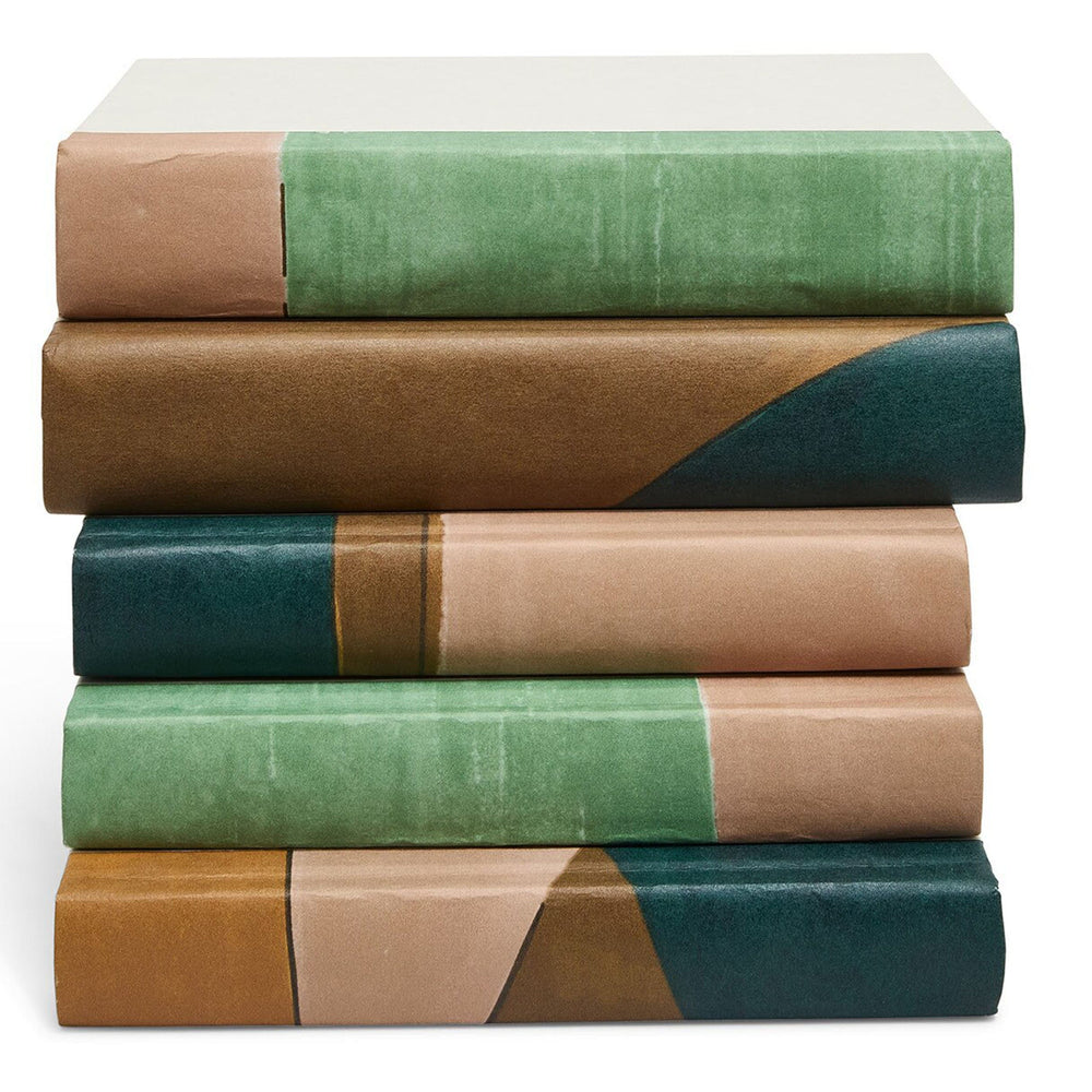 Geisel Book Stack, Brown-Accessories-High Fashion Home