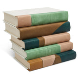 Geisel Book Stack, Brown-Accessories-High Fashion Home
