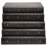 Pierre Book Stack, Black-Accessories-High Fashion Home
