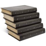 Pierre Book Stack, Black-Accessories-High Fashion Home
