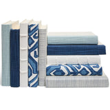 Julian Book Stack, Blue-Accessories-High Fashion Home