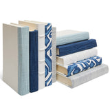 Julian Book Stack, Blue-Accessories-High Fashion Home