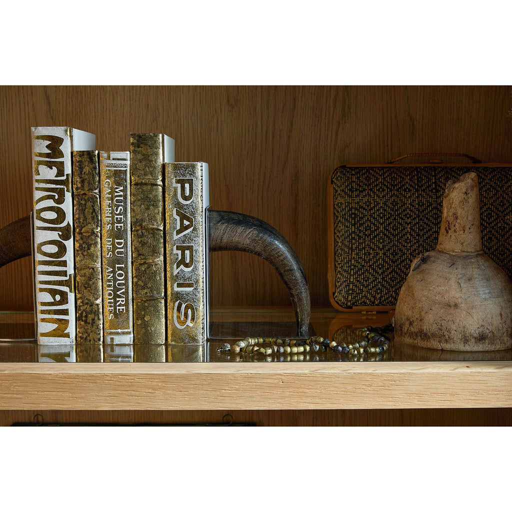Fisher Book Stack, Gold – High Fashion Home