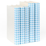 Darcy Book Stack, Blue/White