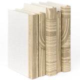 Zurich Book Stack, Natural/Grey