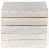 Colette Book Stack, Cream