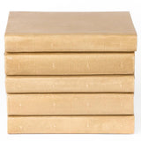 Brigitte Book Stack, Gold