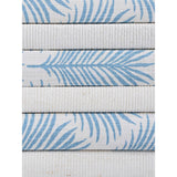 Palmetto Book Stack, Blue/White