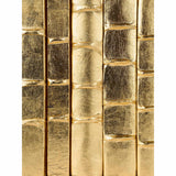 Francoise Book Stack, Gold/Cream