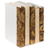 Doolin Book Stack, Gold/Natural