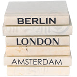 Mini Tour Book Stack, Cream