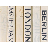 Mini Tour Book Stack, Cream