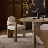 Woltz Dining Chair, Wayfarer Snow, Set of 2 by Four Hands