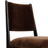 Valeene Dining Chair, Monte Chocolate, Set of 2  by Four Hands
