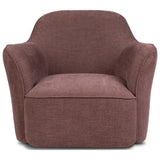 Bethany Swivel Chair, Laughlin Plum by Four Hands — FRT_1