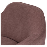 Bethany Swivel Chair, Laughlin Plum by Four Hands — DET_1