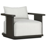 Tahana Outdoor Metal Swivel Chair, Alessi Linen by Four Hands — PRM_1