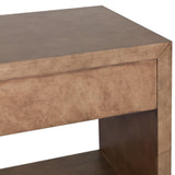 Dolly Nightstand, Umber Vellum by Four Hands