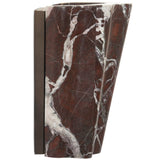 Astra Sconce, Red Italian Marble by Four Hands-Lighting-High Fashion Home