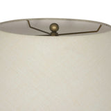 Nessa Floor Lamp, Cream Slub Linen by Four Hands-Lighting-High Fashion Home