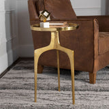 Kenna Accent Table, Gold
