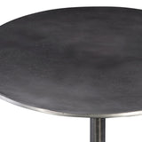 Beacon Accent Table, Nickel