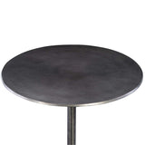 Beacon Accent Table, Nickel