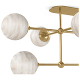 Armstrong Linear Chandelier, Burnished Brass by Four Hands — DET_1