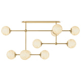 Armstrong Linear Chandelier, Burnished Brass by Four Hands — PRM_1